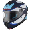 Casca MT TARGO S KAY C7 MATT WHITE/BLUE Casca MT TARGO S KAY C7 MATT WHITE/BLUE thumb