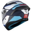 Casca MT TARGO S KAY C7 MATT WHITE/BLUE Casca MT TARGO S KAY C7 MATT WHITE/BLUE thumb