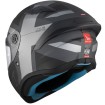 Casca MT TARGO S BRITAIN C2 MATT BLACK/GRAY thumb