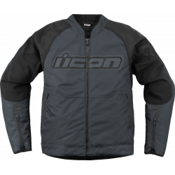 Geaca moto ICON Overlord3™ CE BLACK/GRAY