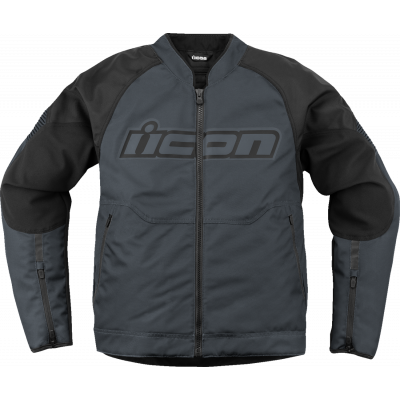 Geaca moto ICON Overlord3™ CE BLACK/GRAY