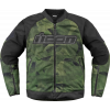 Geaca moto ICON Overlord3™ CE CAMO GREEN