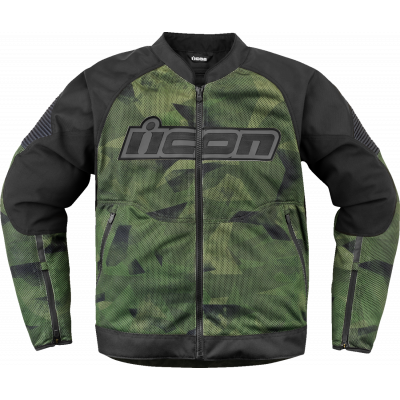Geaca moto ICON Overlord3™ CE CAMO GREEN