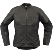 Geaca moto pentru femei ICON Overlord3™ CE Leather BLACK Geaca moto pentru femei ICON Overlord3™ CE Leather BLACK thumb