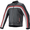 Geaca moto de piele ALPINESTARS DYNO BLACK/RED thumb