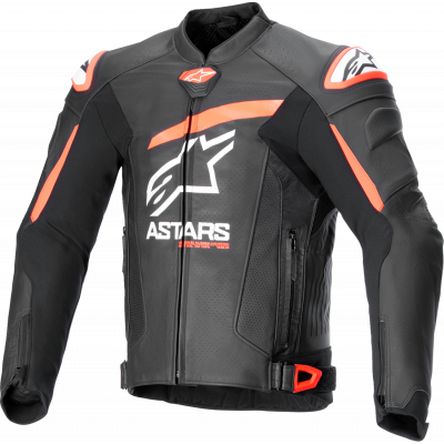 Geaca de piele ALPINESTARS GP PLUS R V4 Airflow BLACK/RED