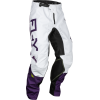 Pantaloni motocross FLY RACING Kinetic Reload-Deep Purple/White/Hi-Vis