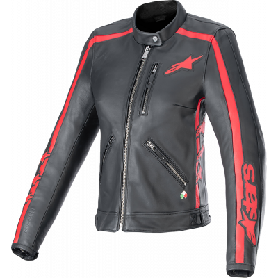Geaca de piele pentru dame ALPINESTARS Stella DYNO B/R