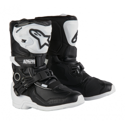 Cizme motocross pentru copii ALPINESTARS Tech 3S KIDS WHT/BLK Cizme motocross pentru copii ALPINESTARS Tech 3S KIDS WHT/BLK