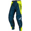 Pantaloni motocross FLY RACING F-16 Riding- Navy/Hi-Vis/White