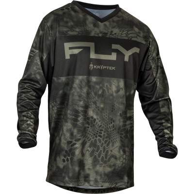Bluza motocross FLY RACING F-16 Riding Kryptec S.E. -Moss Grey/Black
