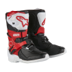 Cizme motocross pentru copii ALPINESTARS Tech 3S KIDS WT/BK/R thumb