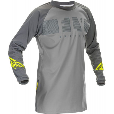 Bluza motocross FLY RACING Windproof-Grey/Hi-Vis Bluza motocross FLY RACING Windproof-Grey/Hi-Vis