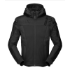 Geaca moto din textil SPIDI HOODIE WARRIOR BLACK