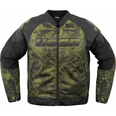 Geaca moto ICON Overlord3™ CE Magnacross CE DARK GRAY