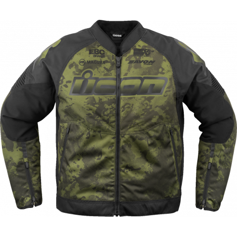 Geaca moto ICON Overlord3™ CE Magnacross CE DARK GRAY