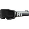 Ochelari motocross FLY RACING Zone Black/Grey - Dark Smoke Lens