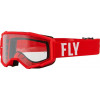 Ochelari motocross FLY RACING Focus Red/White - Clear Lens