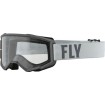 Ochelari motocross FLY RACING Focus Grey/Dark Grey - Clear Lens thumb