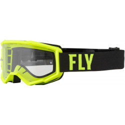 Ochelari motocross FLY RACING Focus Hi-Vis/Black - Clear Lens Ochelari motocross FLY RACING Focus Hi-Vis/Black - Clear Lens