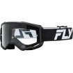 Ochelari motocross FLY RACING Focus White/Black - Clear Lens thumb
