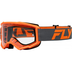 Ochelari motocross FLY RACING Focus Charcoal/Orange - Clear Lens Ochelari motocross FLY RACING Focus Charcoal/Orange - Clear Lens