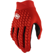 Manusi motocross/ciclism 100% GEOMATIC RED thumb
