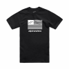 Tricou ALPINESTARS TEE CSF FLAG BLACK/WHITE
