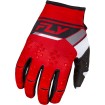 Manusi motocross FLY RACING Kinetic Prix- Red/Grey/White thumb