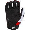 Manusi motocross FLY RACING Kinetic Prix- Red/Grey/White thumb