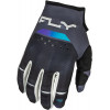 Manusi motocross FLY RACING Kinetic Reload- Charcoal/Black/Blue Iridium