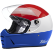 Casca BILTWELL LANE SPLITTER BLUE/RED/WHITE thumb