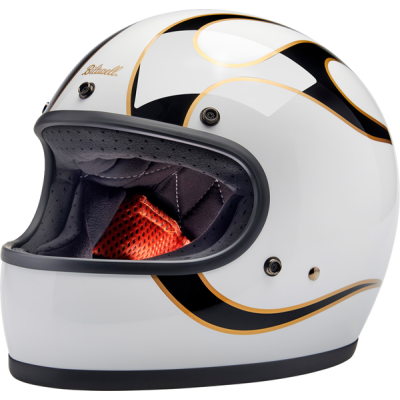 Casca BILTWELL GRINGO WHITE/BLACK