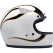 Casca BILTWELL GRINGO WHITE/BLACK thumb