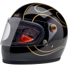 Casca BILTWELL GRINGO S BLACK FLAME