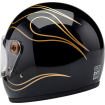 Casca BILTWELL GRINGO S BLACK FLAME Casca BILTWELL GRINGO S BLACK FLAME thumb