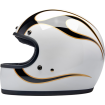 Casca BILTWELL GRINGO WHITE/BLACK thumb