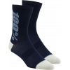Sosete MTB/Ciclism 100% RYTHYM MERINO NAVY