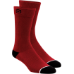 Sosete MTB/Ciclism 100% SOLID RED thumb