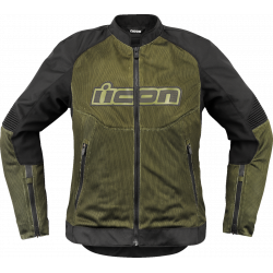 Geaca moto pentru dame ICON Women's Overlord3 CE GN Geaca moto pentru dame ICON Women's Overlord3 CE GN