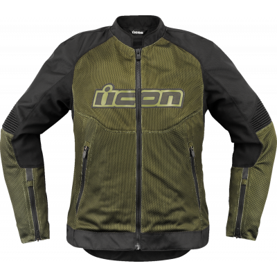 Geaca moto pentru dame ICON Women's Overlord3 CE GN