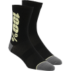 Sosete MTB/Ciclism 100% RYTHYM MERINO BLACK/YELLOW Sosete MTB/Ciclism 100% RYTHYM MERINO BLACK/YELLOW thumb