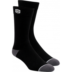 Sosete MTB/Ciclism 100% SOLID BLACK 