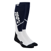 Sosete motocross/ciclism 100% TORQUE COMFORT BLACK WHITE thumb