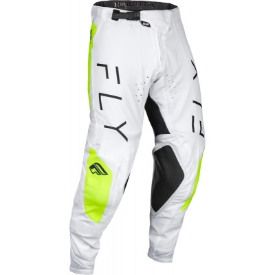 Pantaloni motocross FLY RACING Evolution DST -White/Hi-Vis
