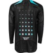 Bluza motocross FLY RACING Evolution DST Strobe - Black/Electric Blue thumb