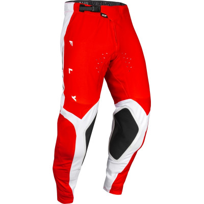 Pantaloni motocross FLY RACING Evolution DST Podium- Red/White/Iridium Red