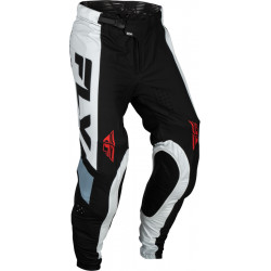 Pantaloni moto FLY RACING Lite- Black/White/Denim Grey Pantaloni moto FLY RACING Lite- Black/White/Denim Grey