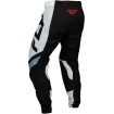 Pantaloni moto FLY RACING Lite- Black/White/Denim Grey thumb