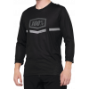 Bluza ciclism 100% AIRMATIC 3/4 SLEEVE BLACK